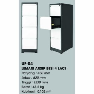 FILLING CABINET UF 04 UNO METAL