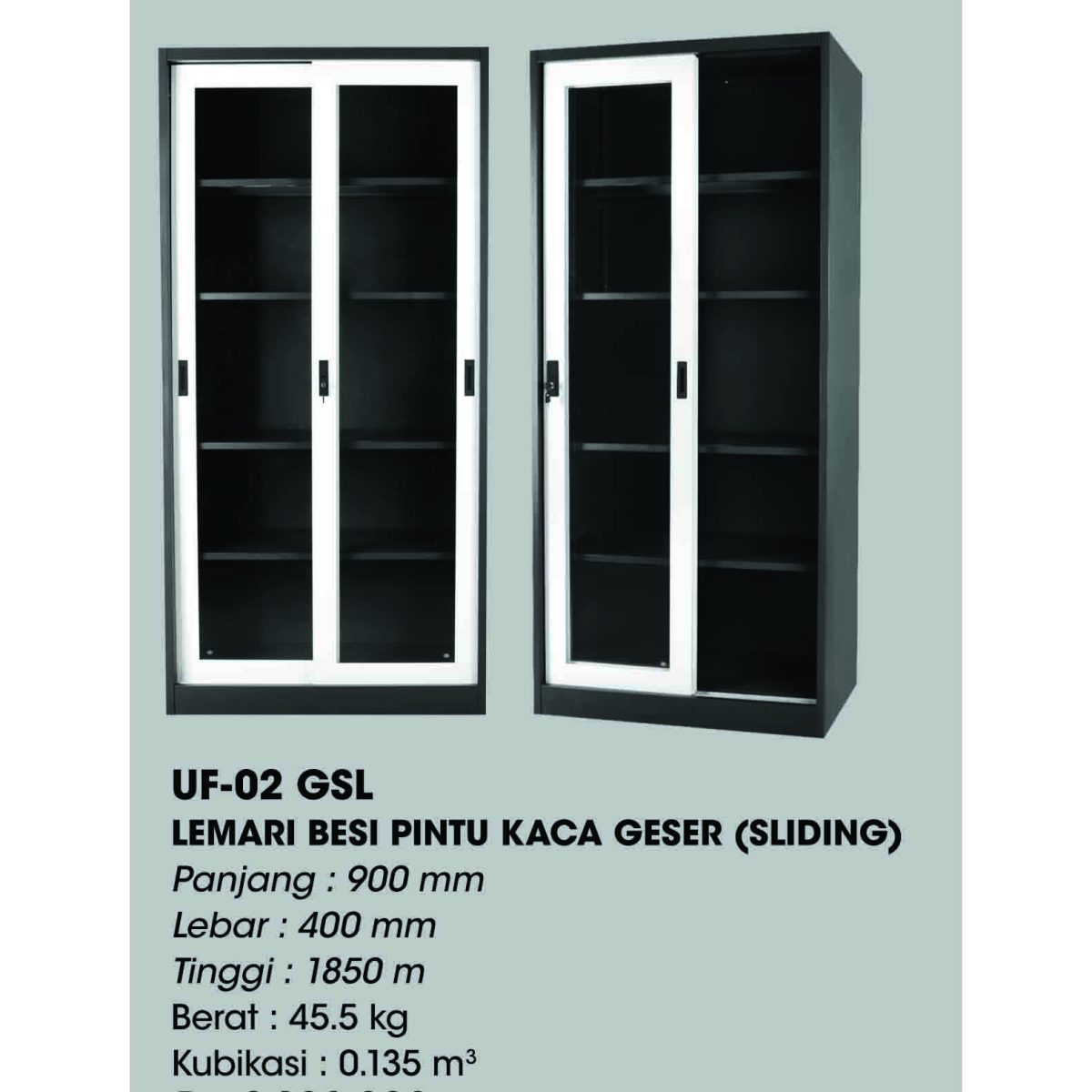 LEMARI BESI UF-02 GSL UNO METAL
