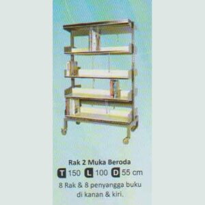 RAK BUKU 2 MUKA BERODA BROTHER