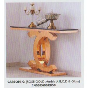 Meja Samping Carson G ROSE Gold Aveda