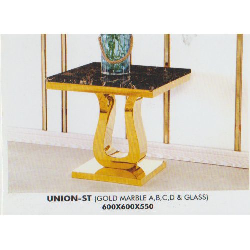 Meja Sudut UNION ST GOLD Aveda