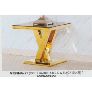 Meja Sudut VIENNA ST GOLD Aveda