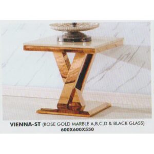 Meja Sudut VIENNA ST ROSE GOLD Aveda
