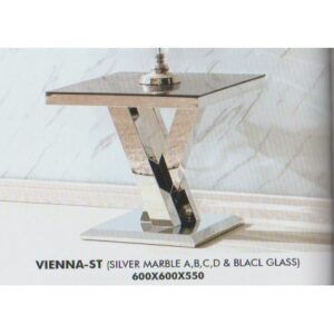 Meja Sudut VIENNA ST SILVER Aveda