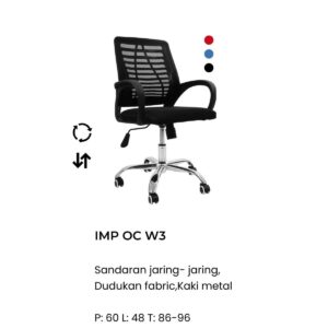 KURSI KANTOR IMP OC W3 IMPORTA