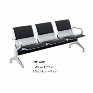 KURSI TUNGGU IMP GO3F IMPORTA