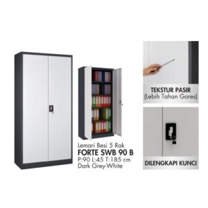 LEMARI ARSIP BESI FORTE SWB 90 B ACTIV