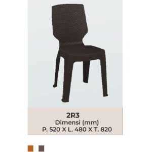 KURSI PLASTIK 2R3 NAPOLLY