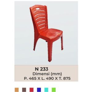 KURSI PLASTIK N 233 NAPOLLY