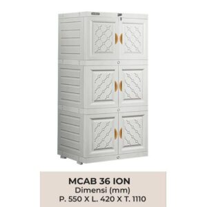 LEMARI PLASTIK MCAB 36 ION NAPOLLY