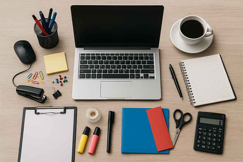 alat-alat kantor dan fungsinya