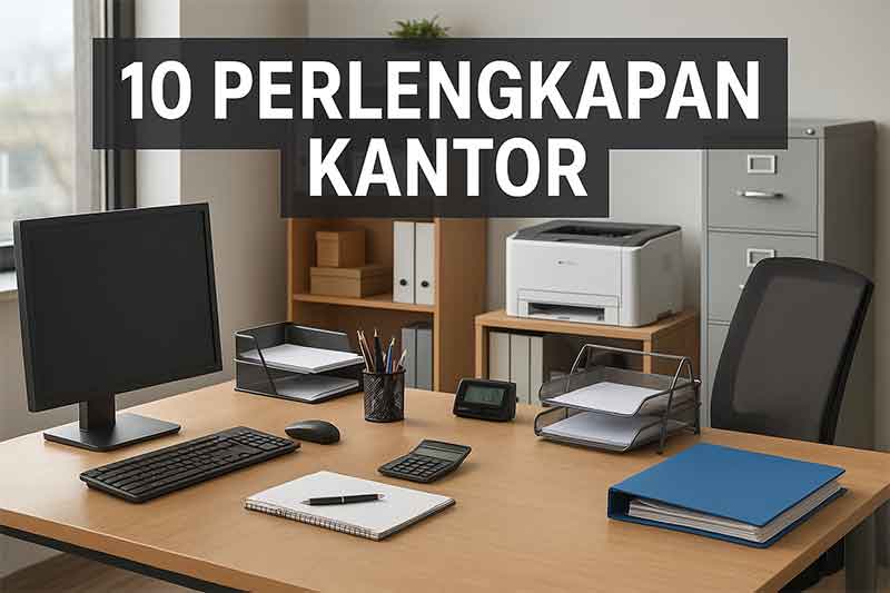 10 perlengkapan kantor